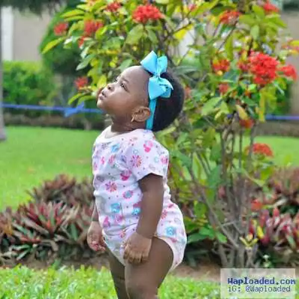 Davido says his daughter Imade is his reason for living (photo)